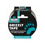 Bison grizzly tape zilver - 10 meter