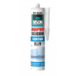 Bison super silicone sanitair transparant grijs (trijs) - 310 ml.