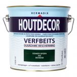 Hermadix houtdecor verfbeits donkergroen - 2,5 liter