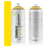 Montana spuitbare krijtverf (chalkspray) geel (CH 1020) - 400 ml