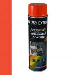 Motip removable coating / verwijderbare film hoogglans oranje (04306) - 500 ml.
