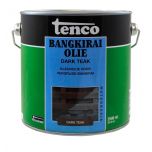 Tenco bangkirai olie dark teak - 2,5 liter