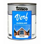 Tenco verf acryl zijdeglans wit (RAL 9010) - 750 ml