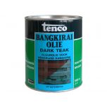 Tenco bangkirai olie dark teak - 1 liter