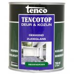 Tenco tencotop houtbescherming dekkend zijdeglans middengroen (52) - 750 ml.