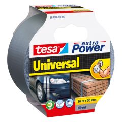 Tesa extra power universal tape grijs - 10 m x 50 mm 