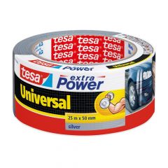 Tesa extra power universal tape grijs - 25 m x 50 mm 