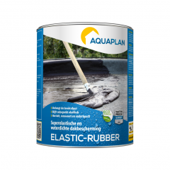 Aquaplan Elastic-Rubber - waterdichte dakcoating - super elastisch - eco - 0.75 kg