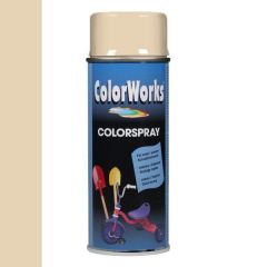Motip Colorspray hoogglanslak ivoor wit - 400 ml