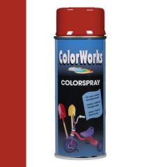 Motip Colorspray hoogglanslak vuurrood - 400 ml