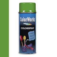 Motip Colorspray hoogglanslak geel groen - 400 ml