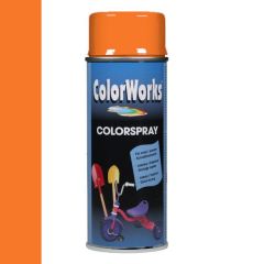 Motip Colorspray hoogglanslak pastel oranje - 400 ml