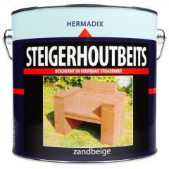 Hermadix steigerhoutbeits zandbeige - 2,5 liter