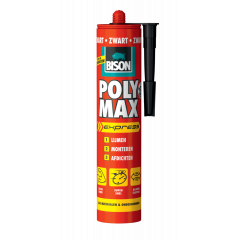 Bison poly max express - zwart