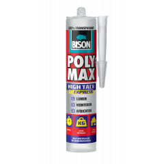 Bison polymax high tack express - transparant