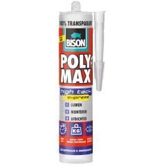 Bison polymax high tack express - transparant