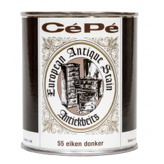 Cépé antiekbeits classic lijn nr. 55 eiken donker - 500 ml.