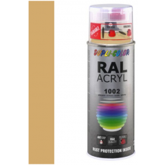 Dupli-Color acryllak hoogglans RAL 1002 zand geel - 400 ml