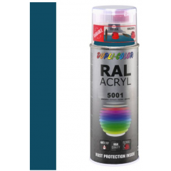 Dupli-Color acryllak hoogglans RAL 5001 groenblauw - 400 ml