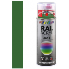 Dupli-Color acryllak hoogglans RAL 6001 smaragd groen - 400 ml