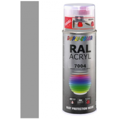 Dupli-Color acryllak hoogglans RAL 7004 signaal grijs - 400 ml