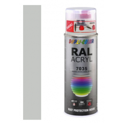 Dupli-Color acryllak mat RAL 7035 licht grijs - 400 ml