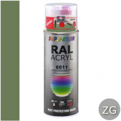 Dupli-Color acryllak zijdeglans RAL 6011 reseda groen - 400 ml