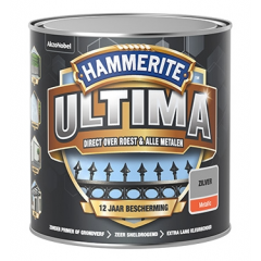 Hammerite Ultima metaallak metallic zilver - 250 ml