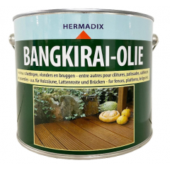 Hermadix bangkirai olie naturel - 2,5 liter