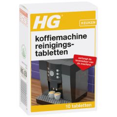HG universele reinigingstabletten voor koffiemachines - 10 stuks