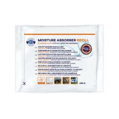 Limpro Moisture absorber refill - jasmine - Pearls - absorbs up to 50% more moisture - 450 grams
