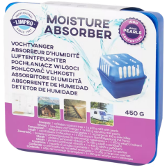 Limpro Moisture Absorber - 450 grams - Pearls - absorbs up to 50% more moisture