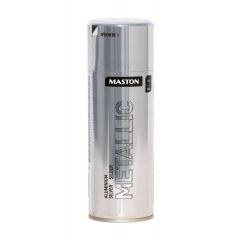 Maston Metallic - aluminium zilver - spuitlak - 400 ml
