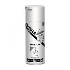 Maston Rubbercomp spray - Zijdeglans - Wit - rubber coating - 400 ml