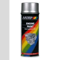 Motip engine paint / motorblokken lak aluminium (04093) - 400 ml.