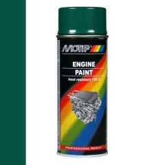 Motip engine paint / motorblokken lak groen (04095) - 400 ml.