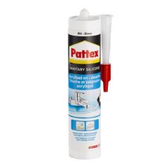 Pattex siliconekit acrylbad & -douche wit - 300 ml.