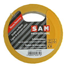 SAM professional schilderstape (gladde ondergronden) - 50 meter