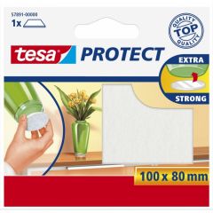 Tesa protect vilt wit - 100 x 80 mm.