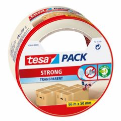 Tesa tesapack strong verpakkingstape transparant - 66 m x 50 mm 