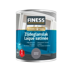 Finess Zijdeglanslak - Zinkgrijs - 750 ml.