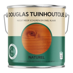 Douglas Tuinhoutolie - naturel - douglas olie - biobased - 2,5 liter