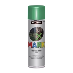 Maston Mark Marking Paint - Mat - Groen - Markeringsspray - 500 ml