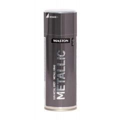 Maston Metallic - gun metal grey - spuitlak - 400 ml